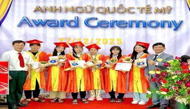 LỄ TRAO CHỨNG CHỈ QUỐC TẾ – CHỨNG CHỈ CUỐI CẤP & HỌC BỔNG 2025 27.12.2025