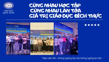 GIÁO VIÊN IAS BỒI DƯỠNG CHUYÊN MÔN - VỮNG BƯỚC GIẢNG DẠY