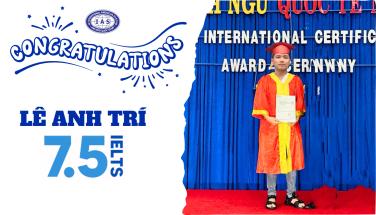 LÊ ANH TRÍ - IELTS 7.5