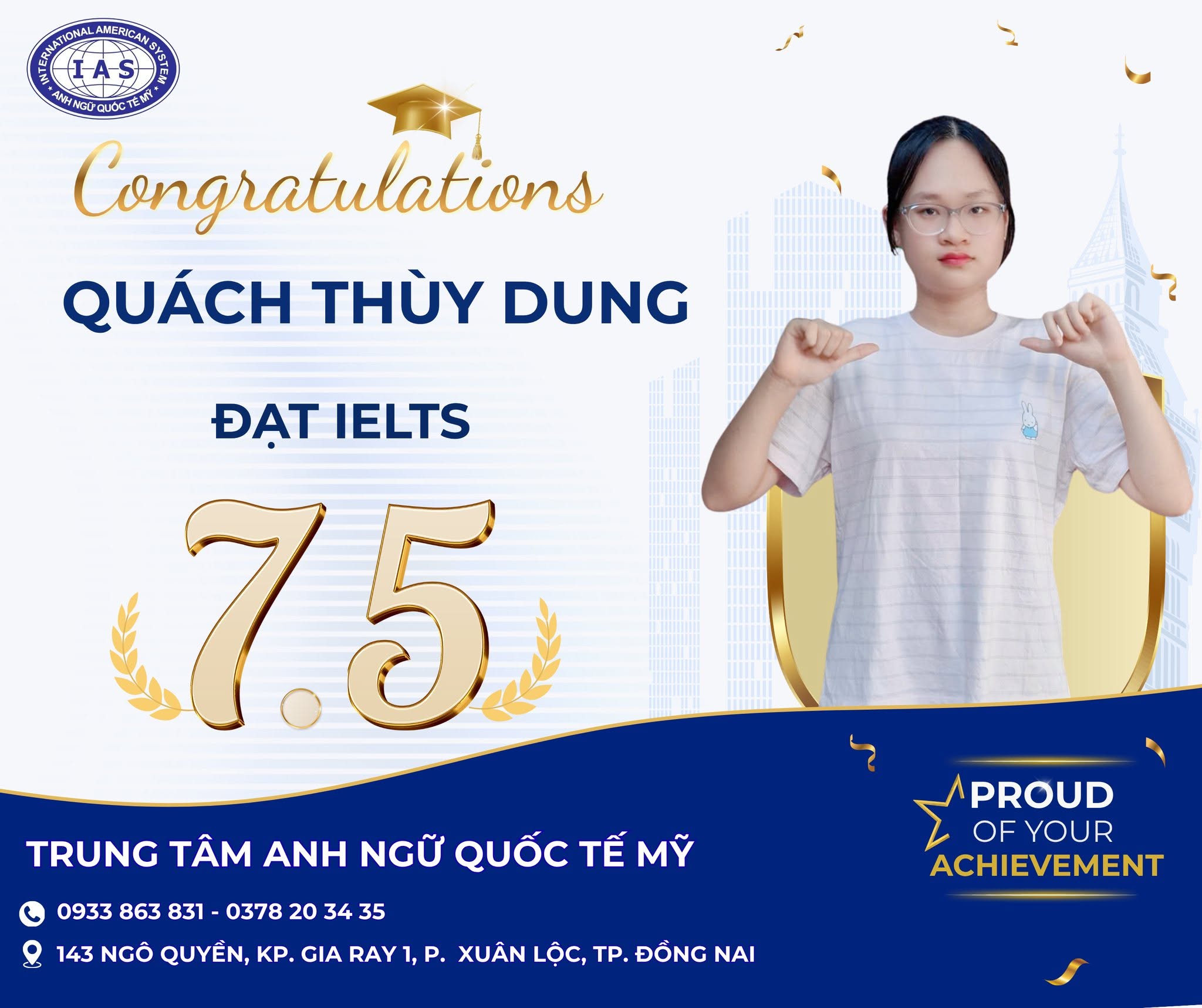 ✨ VINH DANH HỌC VIÊN ĐẠT CHỨNG CHỈ IELTS 2026 