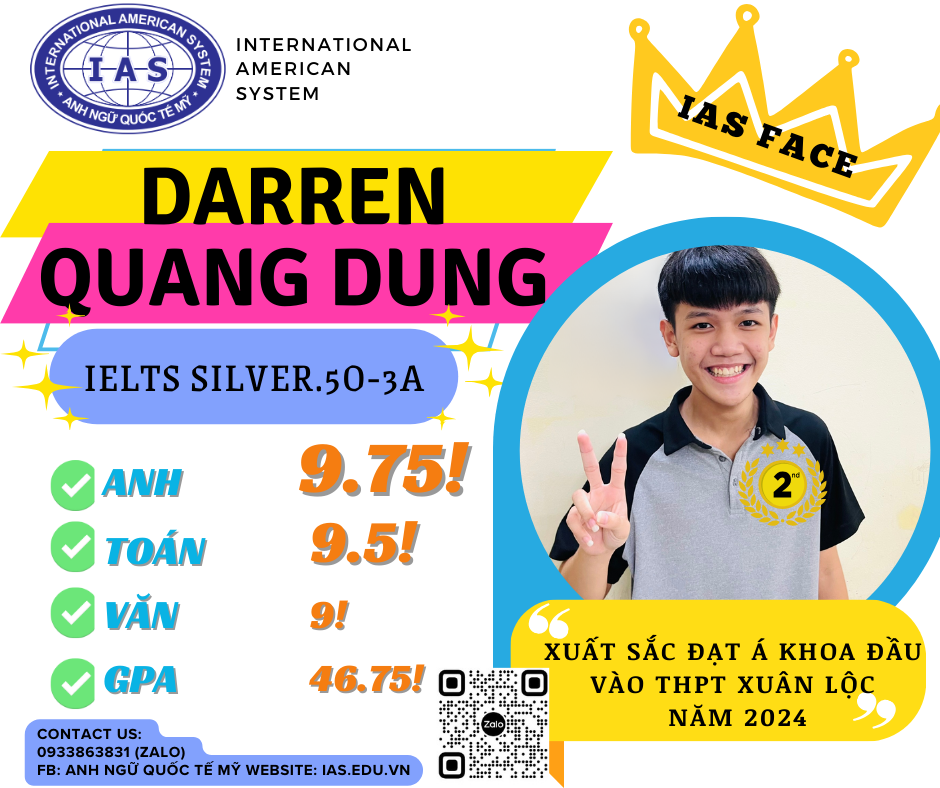 PHAN TRƯƠNG QUANG DŨNG- IAS FACE 07/2024