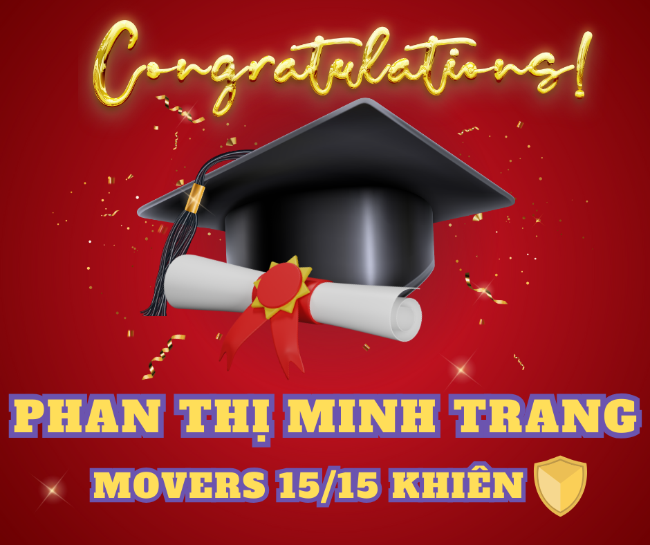 PHAN THỊ MINH TRANG-Movers 15/15 khiên