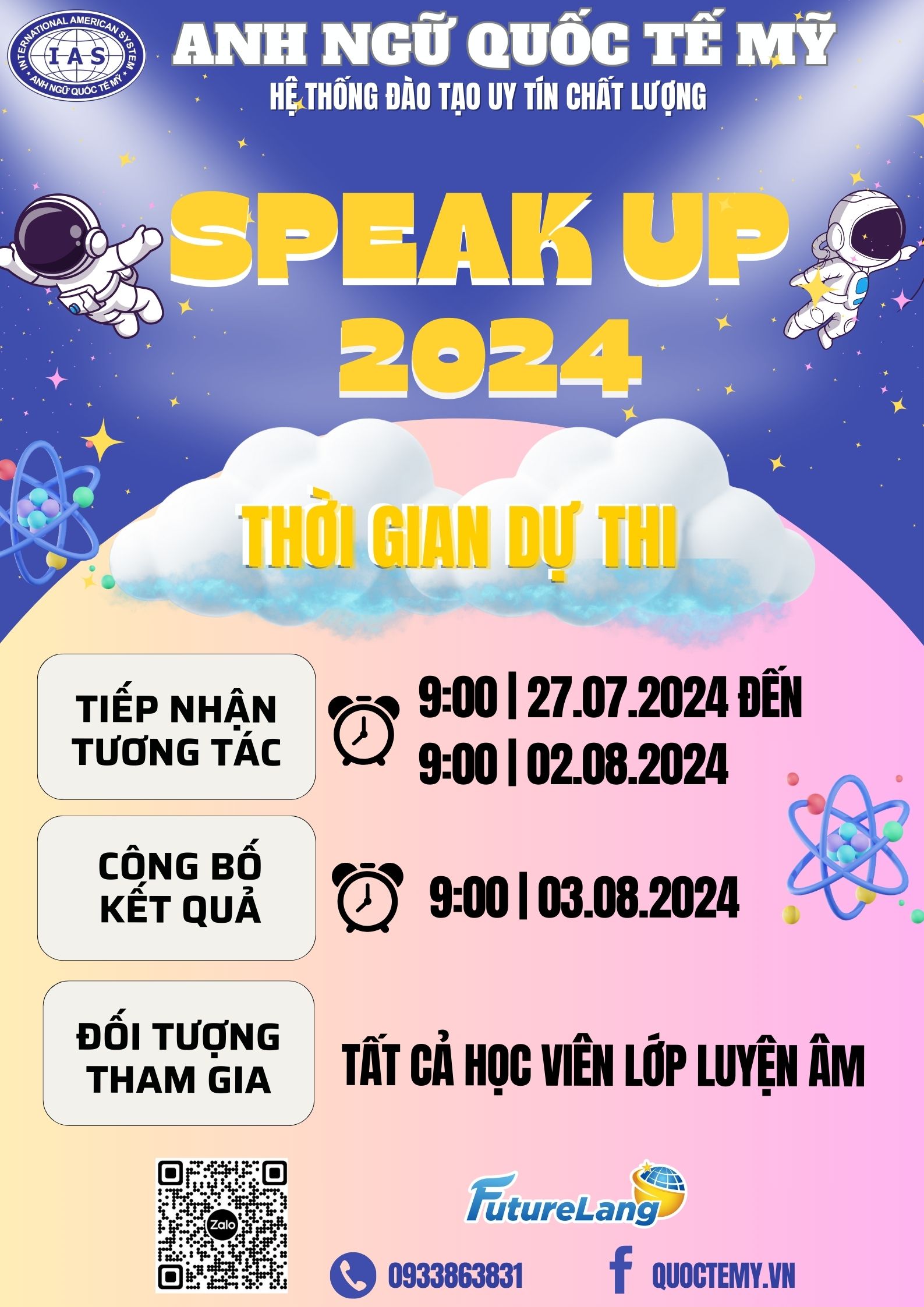 CUỘC THI SPEAK UP- LỚP LUYỆN PHÁT ÂM 30 NGÀY