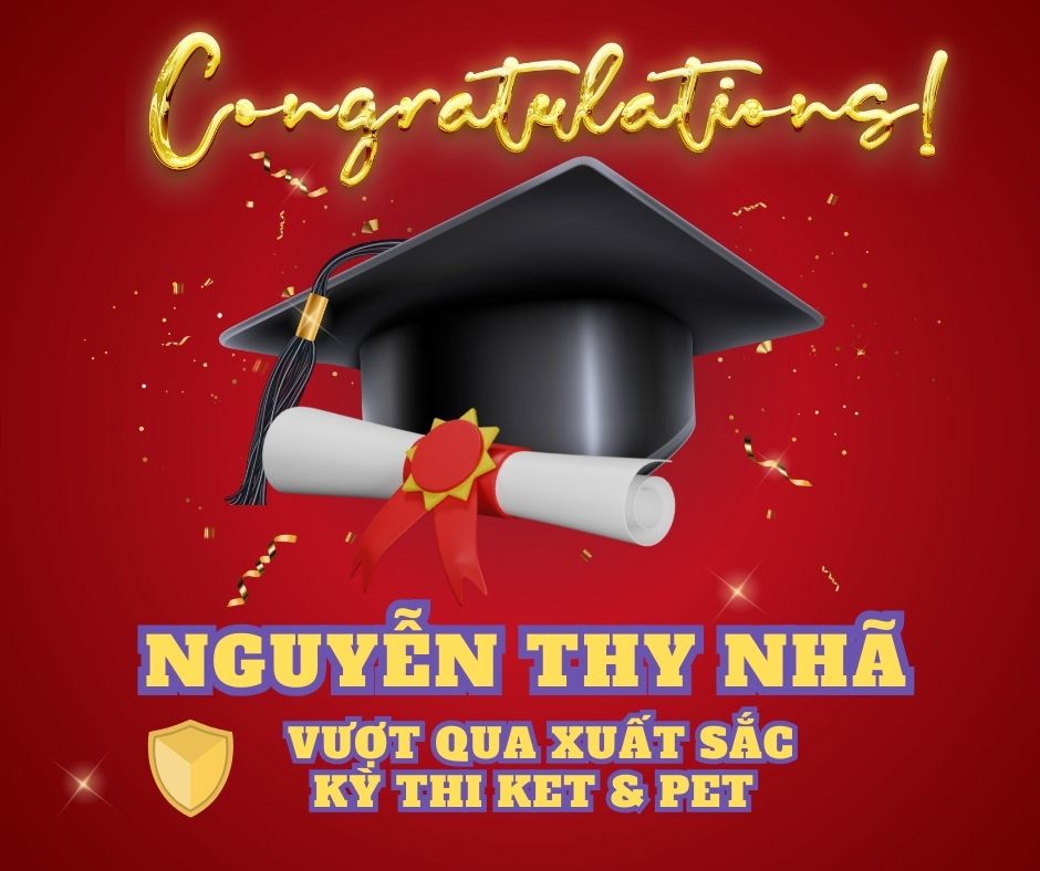 NGUYỄN THY NHÃ-KET+PET Pass with Merit