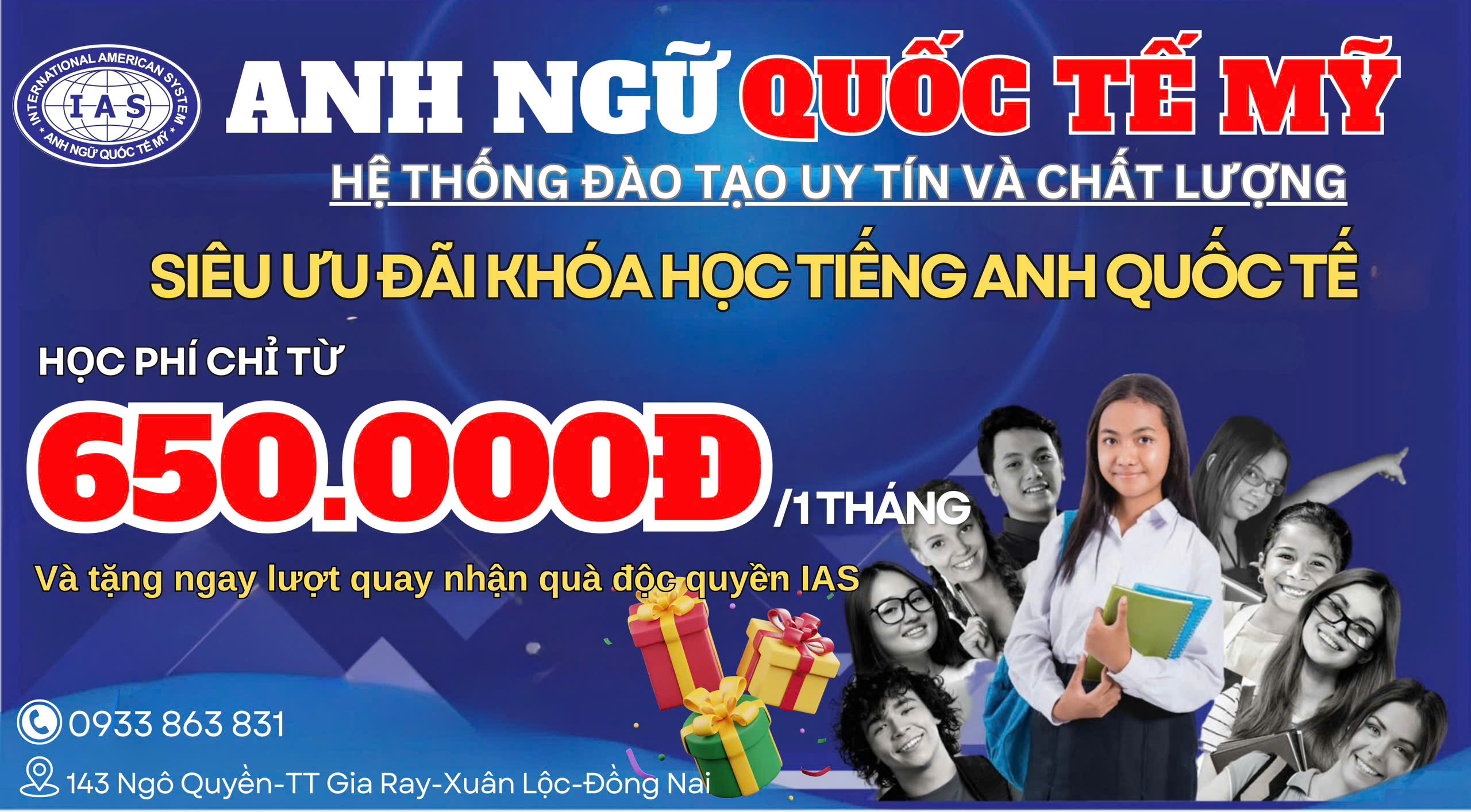 KHÓA HỌC 4 THÁNG CHỈ TỪ 650.000Đ.