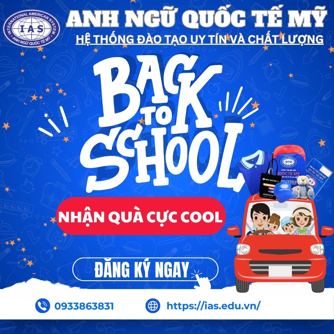 BACK TO SCHOOL- NHẬN QUÀ CỰC COOL