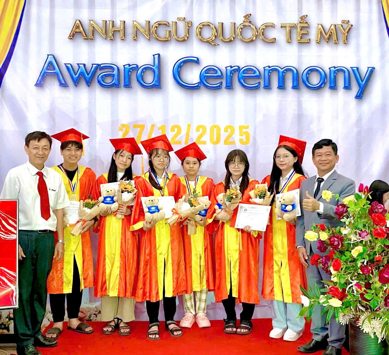 LỄ TRAO CHỨNG CHỈ QUỐC TẾ – CHỨNG CHỈ CUỐI CẤP & HỌC BỔNG 2025 27.12.2025